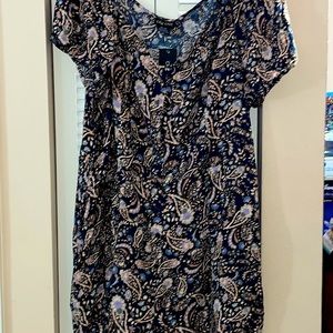 NWT City Chic Playsuit Romper Plus Size XXL 24 Blue Sunshine Paisley Floral